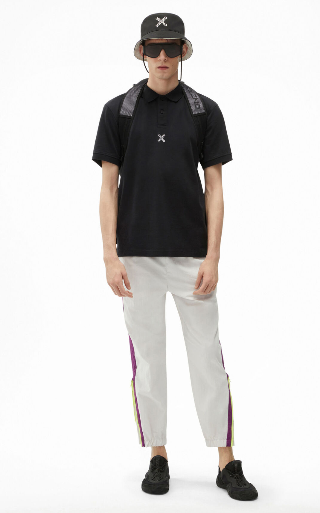 Polo Kenzo Sport Hombre Negras LNA931267